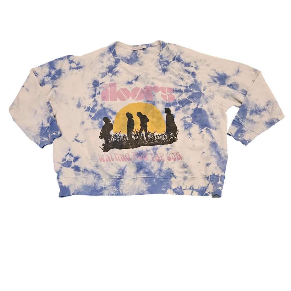 Daydreamer The Doors Sweatshirt Tie Dye Graphic Waiting For The Sun Womens 2X